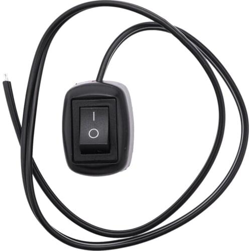 Car DIY Switch Water Drop Shape Button Switch OFF/ON DC 12V For Fog Lights, DRL, LED Light Bar, etc