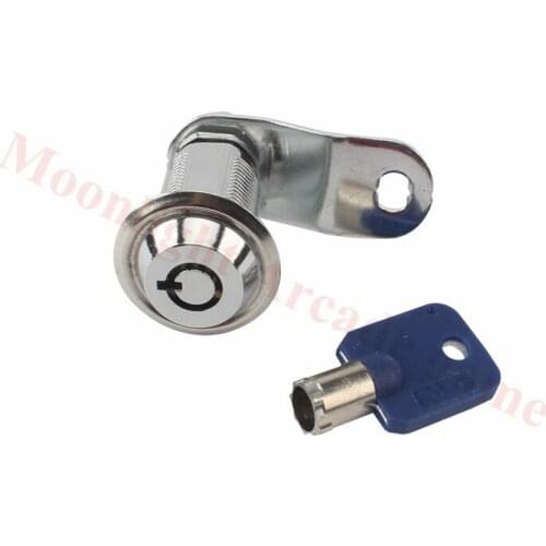 17mm/27mm 5Pcs /Lot Arcade Machine Parts Short Cash Door Tool Box Tubular Cam Locks + 5xSame Number Keys For Arcade Game Machine