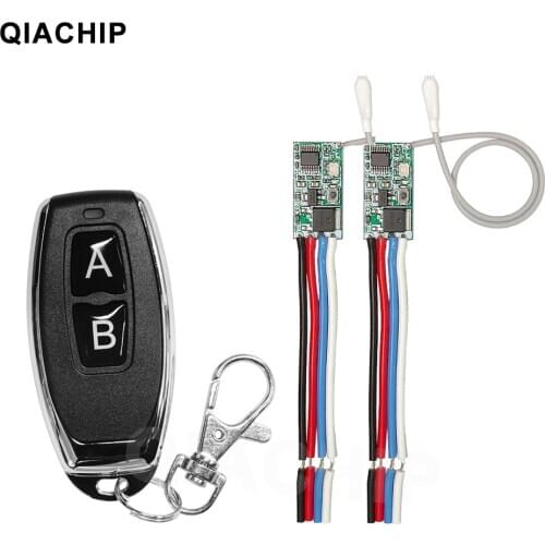 Difoda 433MHz Wireless Remote Control Switch Long Range Mini Receiver 3.6V 12V 24V and 433 MHz Transmitter LED Remote Control