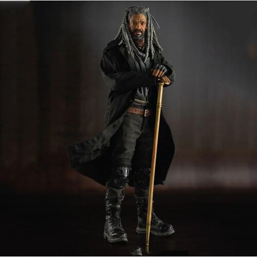 For Collection 1/6 Scale Threezero 3Z0090 Male Solider King Ezekiel Head Body Clothes Accessory Action Figure Model for Fans