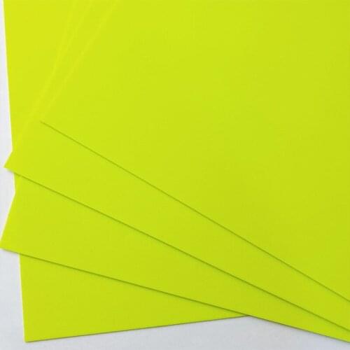 Fluorescent Green Hot Plastic Plate Kydex Holster Material - Kydex Thermoplastic Board for Knife Sheath Gun Case Making Material