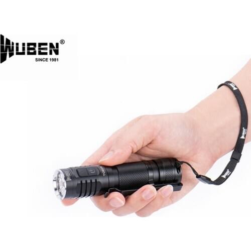 WUBEN TO50R Flashlight 4* CRI LEDs Flashlight max 2800 Lumen beam throw 146 meter USB Rechargeable Outdoor