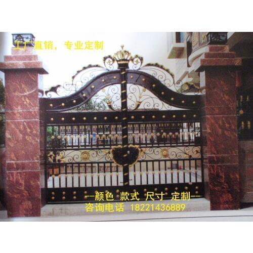 Hench 100% hot dip galvanized steel iron gates model hc-ig14