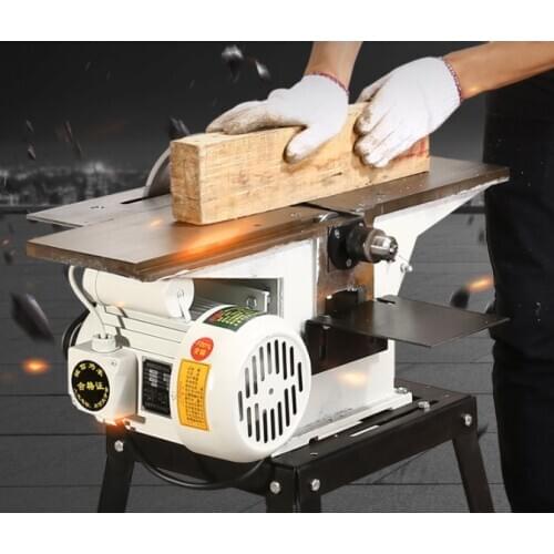 Min multifunctional woodworking chainsaw planer 220V 2800r with backing and 1.3KW motor