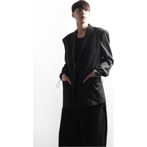 Suit jacket mens wear Korean casual handsome Blazer British trend business style