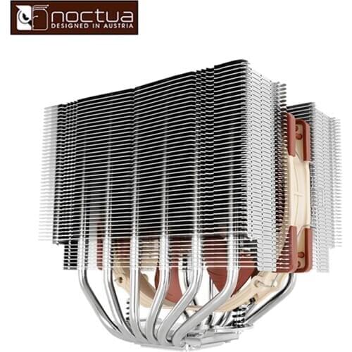 Noctua NH-D15S 6 heatpipe double tower CPU Cooler fan quiet 140mm PWM Cooling fan Intel AMD processor LGA 115x 2011 2066 AMD AM4