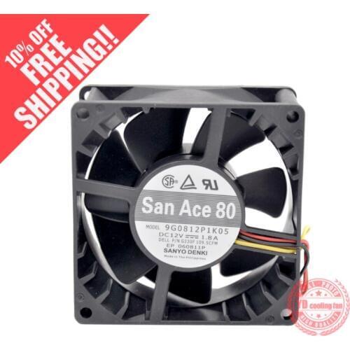 NEW SANYO SAN ACE80 8CM 8038 12V 1.8A 9G0812P1K091 4lines cooling fan