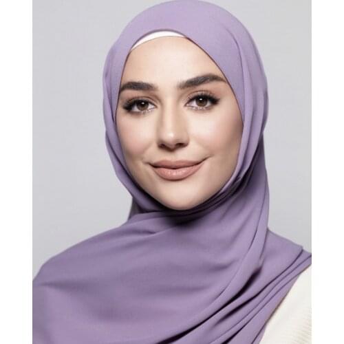 New Chiffon hijab good stitching plain scarf high quality Womens brand scarves long shawls