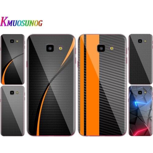 Transparent Cover Car Carbon fibre For Samsung Galaxy J8 J7 J6 J5 J4 J3 J2 Duo Prime Plus Core 2018 Phone Case