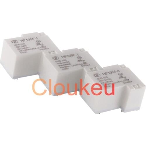 Relay HF105F- JQX-105F-1-005D 012D 024D-1HS 1ZS 5V 12V 24V 20A 30A 4pin 5pin