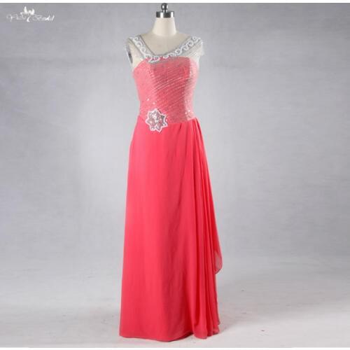 RSE715 Strong Fuschia Evening Gowns Graduation Dresses