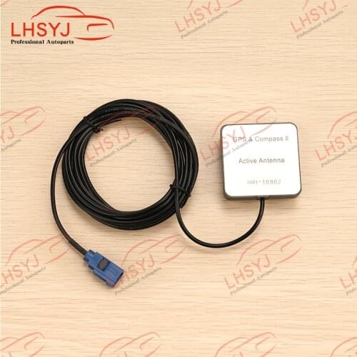 Fakra Plug Male GPS Active Antenna Aerial Plug Connector Cable for Car Dash DVD GPS Head Unit Stereos