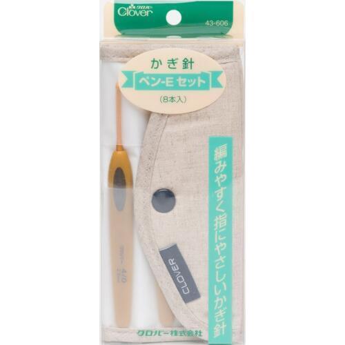 Japanese Clover Soft Touch Crochet Hook Gift Set Knitting Needles Original authentic Imported from Japan 43-606