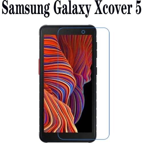 2.5D Full Glue Tempered Glass For Samsung Galaxy X cover 5 Protective Film Explosion-proof Screen Protector For Galaxy Xcover 5