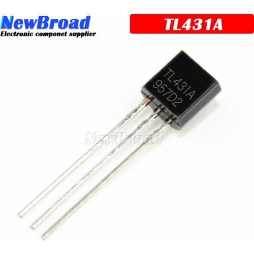 100PCS TL431 TO92 TL431A TO-92 431 new voltage regulator IC