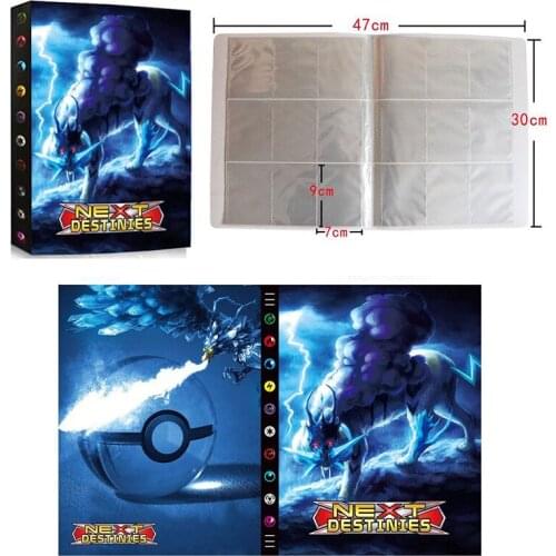 432Pcs Pokemon Next Destinies Suicune Holder Toys Collections Cards francaise Album Book Loaded List Toys Gift for Children