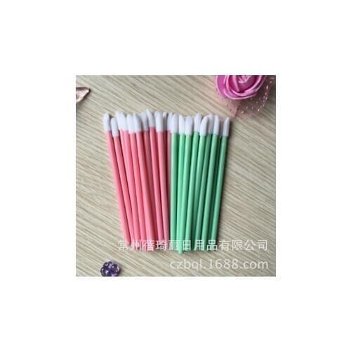 50sets 100pcs /set Disposable Cosmetic Lip Brush Lipstick Gloss Wands Applicator Makeup Tool Brushes beauty fashion
