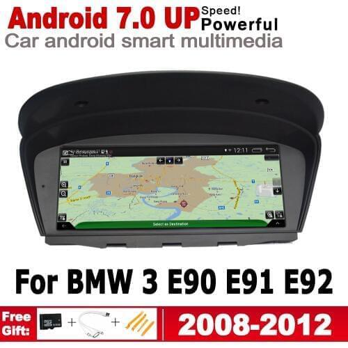 2G+16G Android 7.0 up Car radio GPS multimedia player For BMW 3 E90 E91 E92 2008~2012 CIC WiFi screen Bluetooth map Navigation