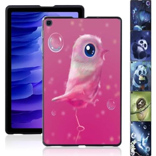 Case for Samsung Galaxy Tab A7 10.4" T500/T505 Cute Animal Pattern Plastic Durable Slim Tablet Hard Shell + Free Stylus