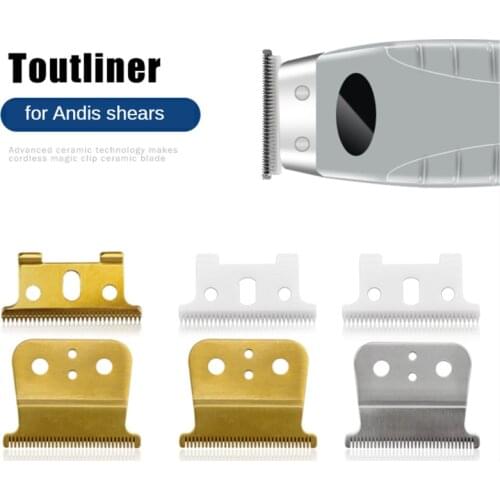 For Andis T-outliner Replacement Blade For Electric Hair Clipper Ceramic Titanium Hair Trimmer Head G0409