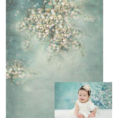 Photography Backdrop Newborn Baby Background for Photo Background Photocall Backdrops Spring Flower Children Photographic Studio