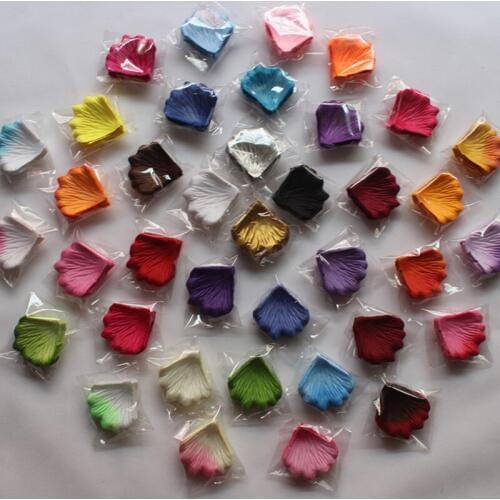 5000pcs/package Table Confetti Decoration Rose Petals Fabric Artificial Flower Petals Wedding Accessories Birthday Party petale