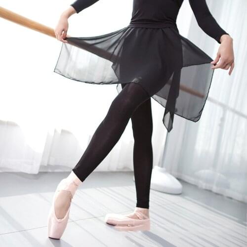 Dance pants for women skirted legging lyrical dance legging chiffon dance skirt bottoms ballerina dancewear yoga sports pants