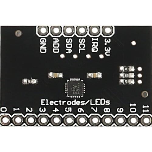 MPR121 Breakout V12 Capacitive Touch Sensor Controller Module I2C Interface keyboard Development Board