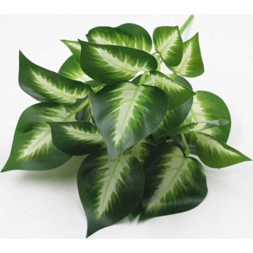 New Arrival Plastic Fake Plant 5 branches 27 large leaves Fake plant for home decoration