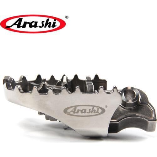 Arashi 1 Pair Foot Pegs Wide Pivot Footpegs Footrest Front Pedals For BMW F750GS 2017 2018 2019 2020 F 750 GS GS750 Accessories