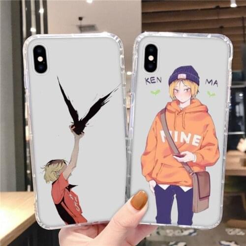 Kenma Kozume Of Haikyuu anime Phone Case Transparent for Huawei honor Enjoy Y V 9 7 8 10 20 30 40 SE S E C lite pro plus 2019