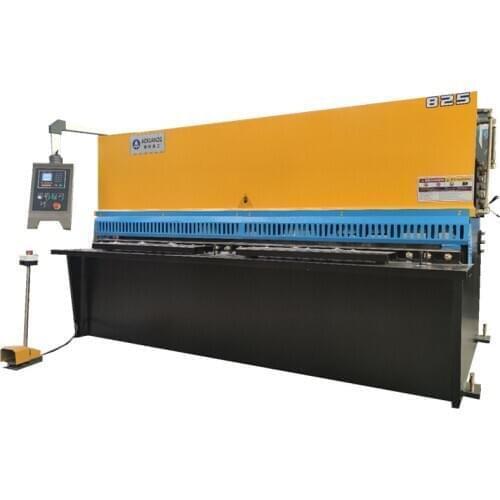 QC12K-4*4000 Hydraulic Swing CNC Sheet Metal Shearing Machine with E21 Control System