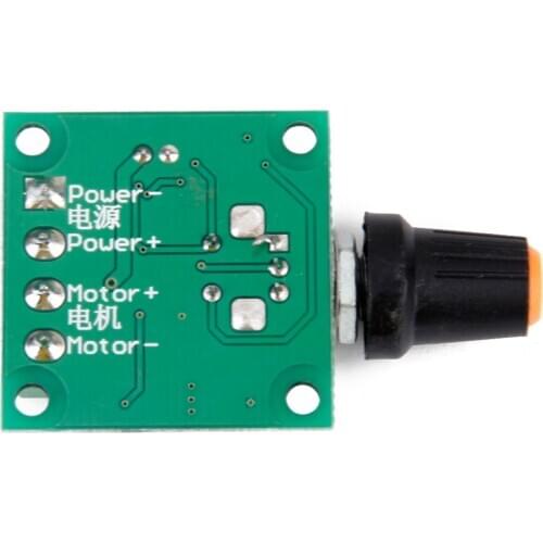 DC 1.8V 3V 5V 6V 12V 2A Motor Speed Controller Module Adjustable Regulation Driving Switch