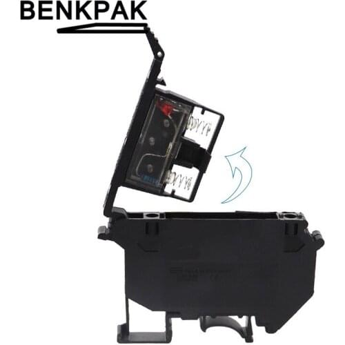 Fuse Terminal Blocks UK5-HESI with 24V LED indicator light