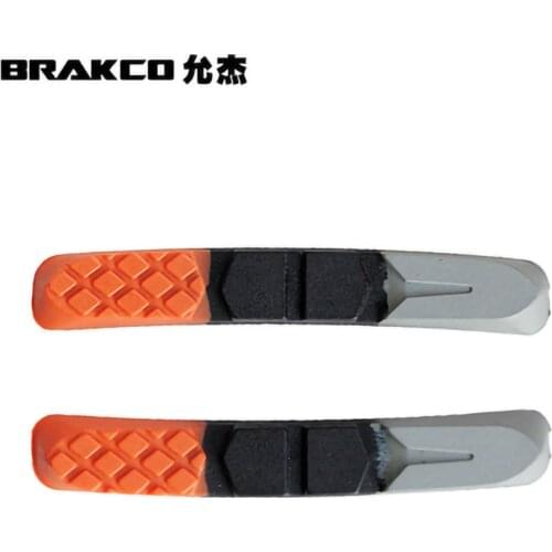BRAKCO MTB-955VCR Mountain Bike Brake Pads Shoes Bicycle v brake Shoes Durable Bicycle Brake Tools