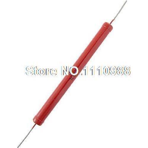1% Tolerance 10W 100K Ohm High Voltage Resistor Red