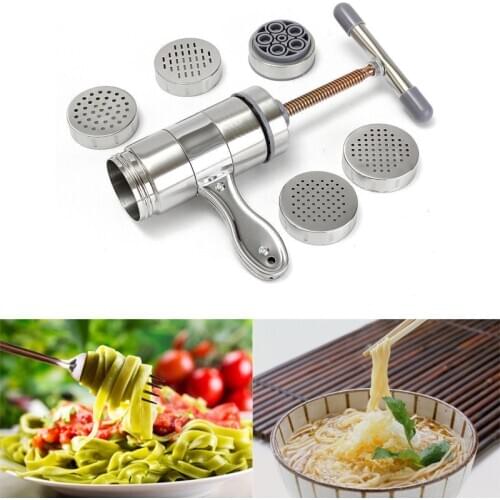 1PCS New Stainless Steel Noodle Machine Pasta Machine Spaghetti Pastamaker Kitchen