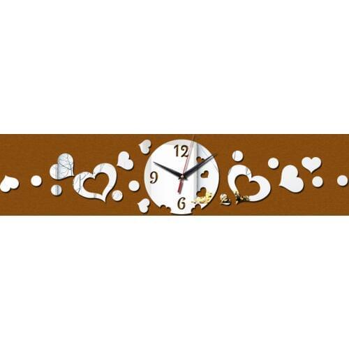 2016 Real Promotion Vintage Wall Clock Home Decor Mirror Antique Style Acrylic Modern Design 3d Watch Sticker