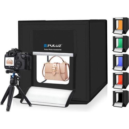 40cm Special Folding studio portable photostudio LED highlight dimming professional photo softbox