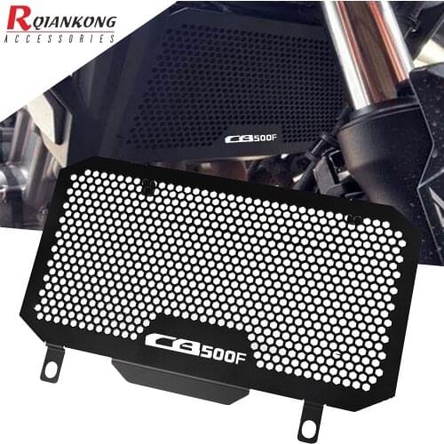 Motorcycle Aluminum Radiator Grille Grill Guard Cover Protector For Honda CB500F CB500X CB 500 X 2013 2014 2015 2016 2017 2018