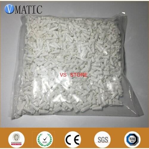 Free Shipping 1000Pcs White Color Syringe Cap Pneumatic Syringe Stopper