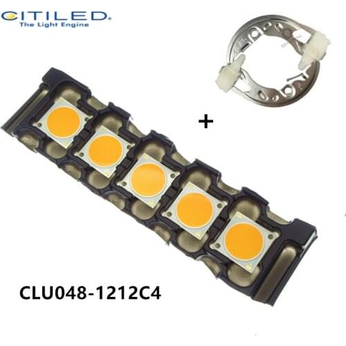 Citizen COB Series Version6 CLU048 1212 ideal holder heatsink Meanwell driver 100mm glass lens replace CXB3590 Grow led Diode