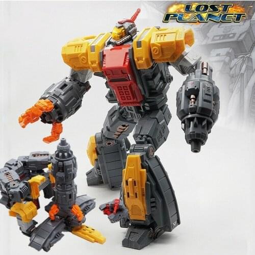 Ready! New Mech Fans Toys MFT Lost Planet Transformation Toys MF34 & G1 Huge Dragon Omega Action Figure In Stock Free Shipping