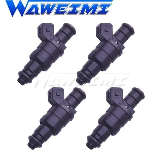 WAWEIMI 4 Pieces Genuine Quality Fuel Injector OE 0000788123 For MERCEDES C230 SLK230 2.3L L4 Supercharged 1998-2000