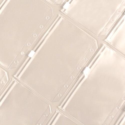 A7 filofax pocket loose leaf notebook storage accessories planner pouch a7 zipper binder