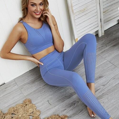 Workout Set Women Gym Set Women Sport Set Yoga 2 Pieces Suits Sport Fitness Gym Clothing Athletic Yoga Set