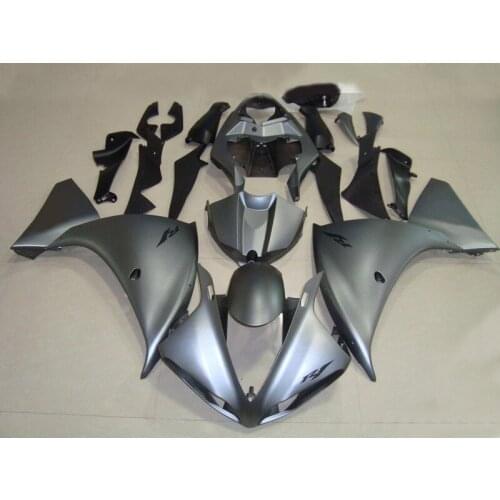 Motorcycle Fairing Kit for YZFR1 09 10 11 YZF R1 YZF1000 2009 2010 2011 ABS Plastic Grey Bodyworkt+Gifts YE07