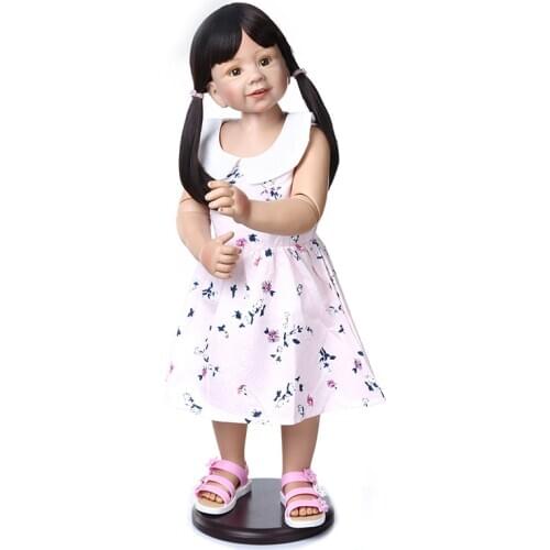 87CM Toddler Baby Doll 1-2 Years Old Model Ball Jointed Body Collection Toys Photography Props Christmas Birthday Gifts
