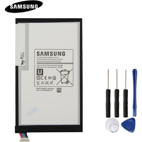 Original Tablet Battery EB-BT330FBU EB-BT330FBE EB-BT330FBC For Samsung GALAXY Tab4 SM-T330 T331 Genuine Batteries 4450mAh