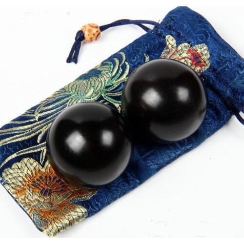 Rosewood handball massage ball fitness training longevity balls Health care ball